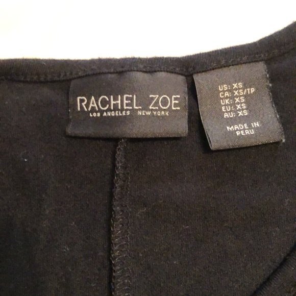 Rachel Zoe faux wrap shirt size XS - Picture 2 of 5